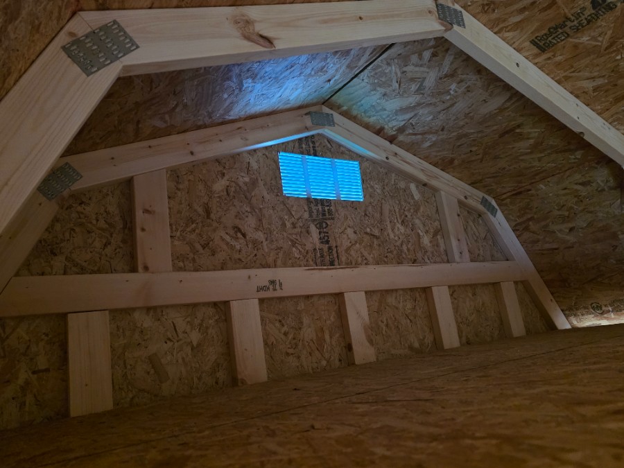 Lofted Barn - 8x12 #W49 image 7